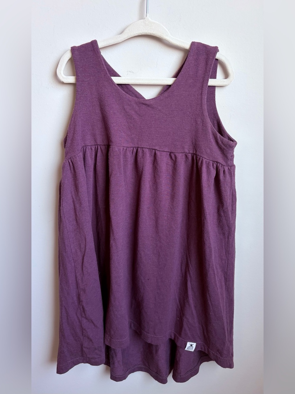 Brok Boys Plum Babydoll Tank Top